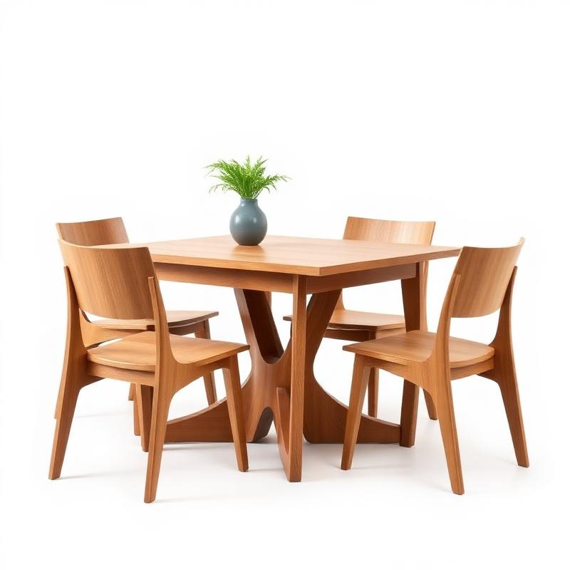 Mesa de Jantar 4 Lugares com Cadeiras