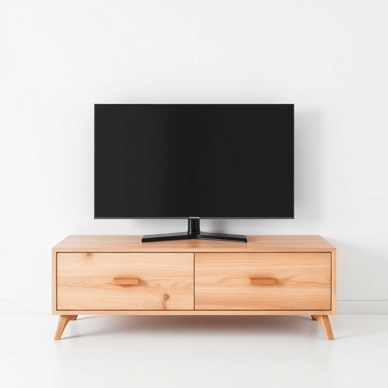 Rack para TV até 65" Madeira Clara